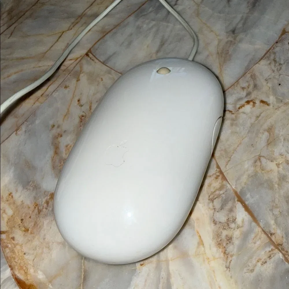 Apple‎ Classic White Wired Mouse